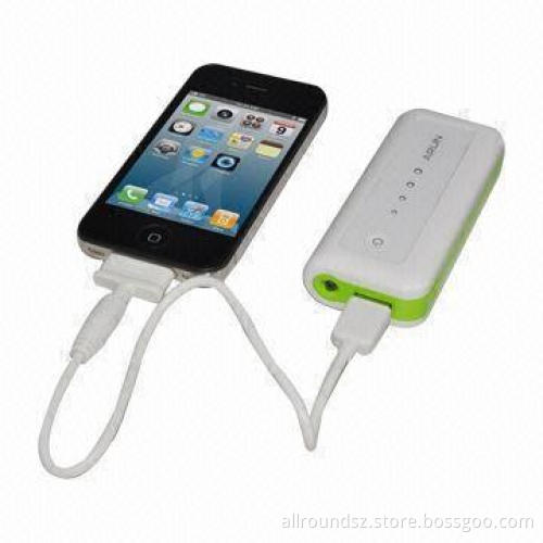 5200mAh Power Bank with LED Torch, Fashionable Design